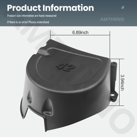 AMTHKNO shield fits John Deere 107S, reliable belt-area protection