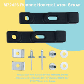 AMTHKNO M67099 bagger chute strap close-up; robust hardware included.