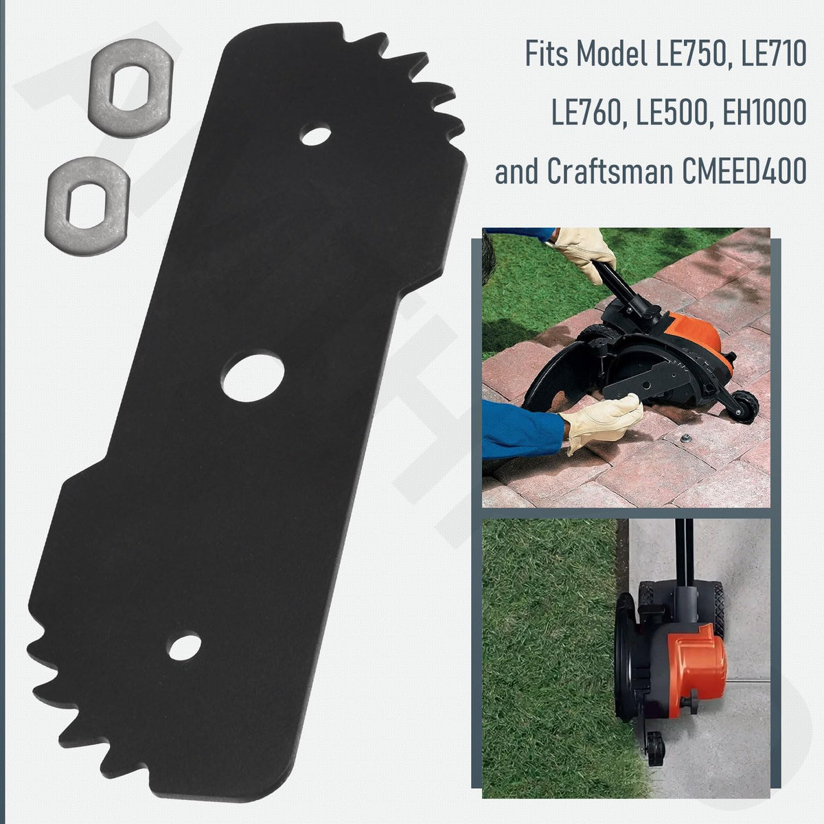 AMTHKNO EB-007 replacement blade for trimmer edger setups
