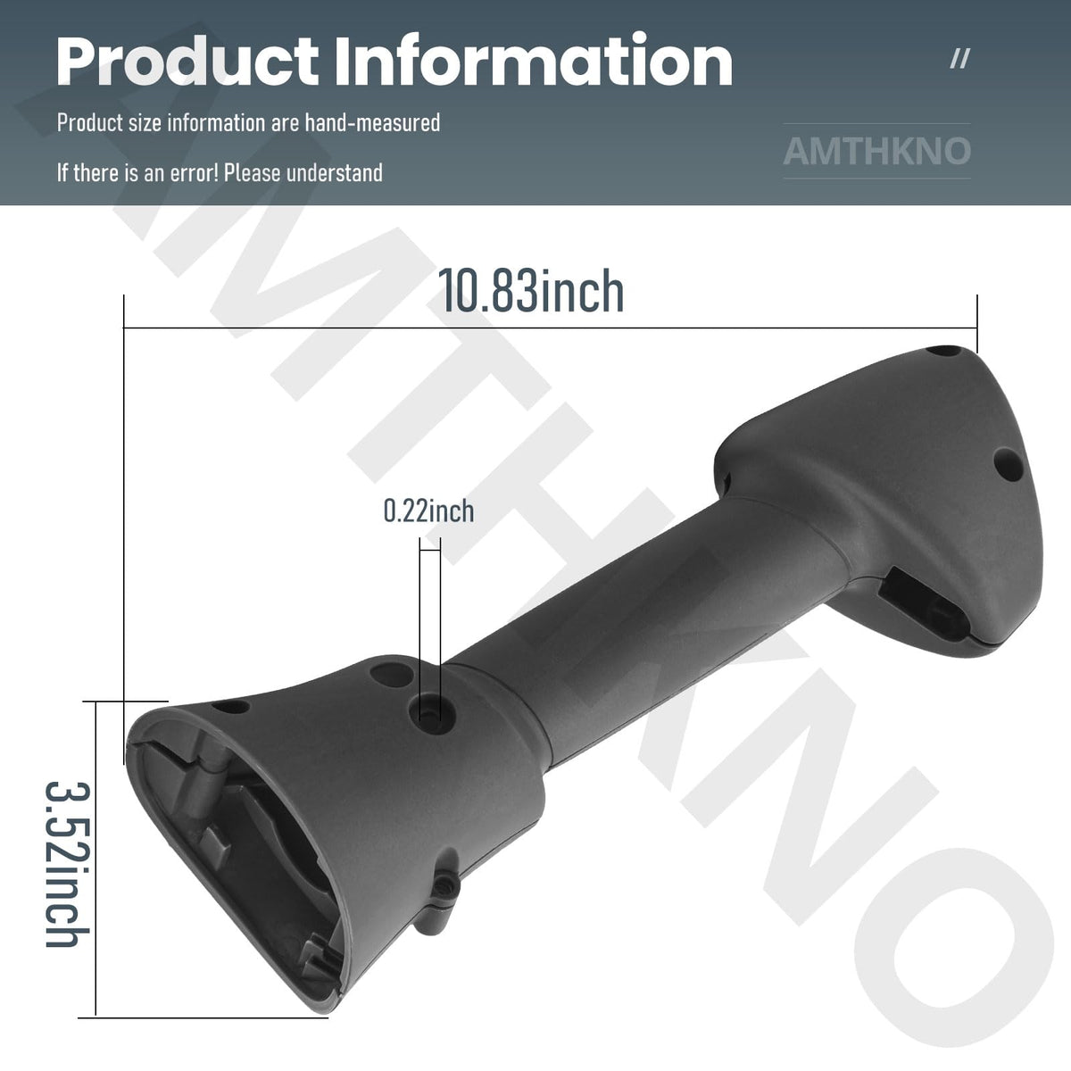 AMTHKNO throttle housing right 545223001 in place for secure fit on Husqvarna models.