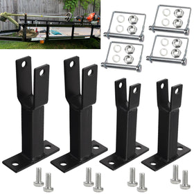 AMTHKNO trimmer rack compact storage saves trailer space.