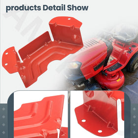 AMTHKNO Troy-Bilt compatible guard cover installation view