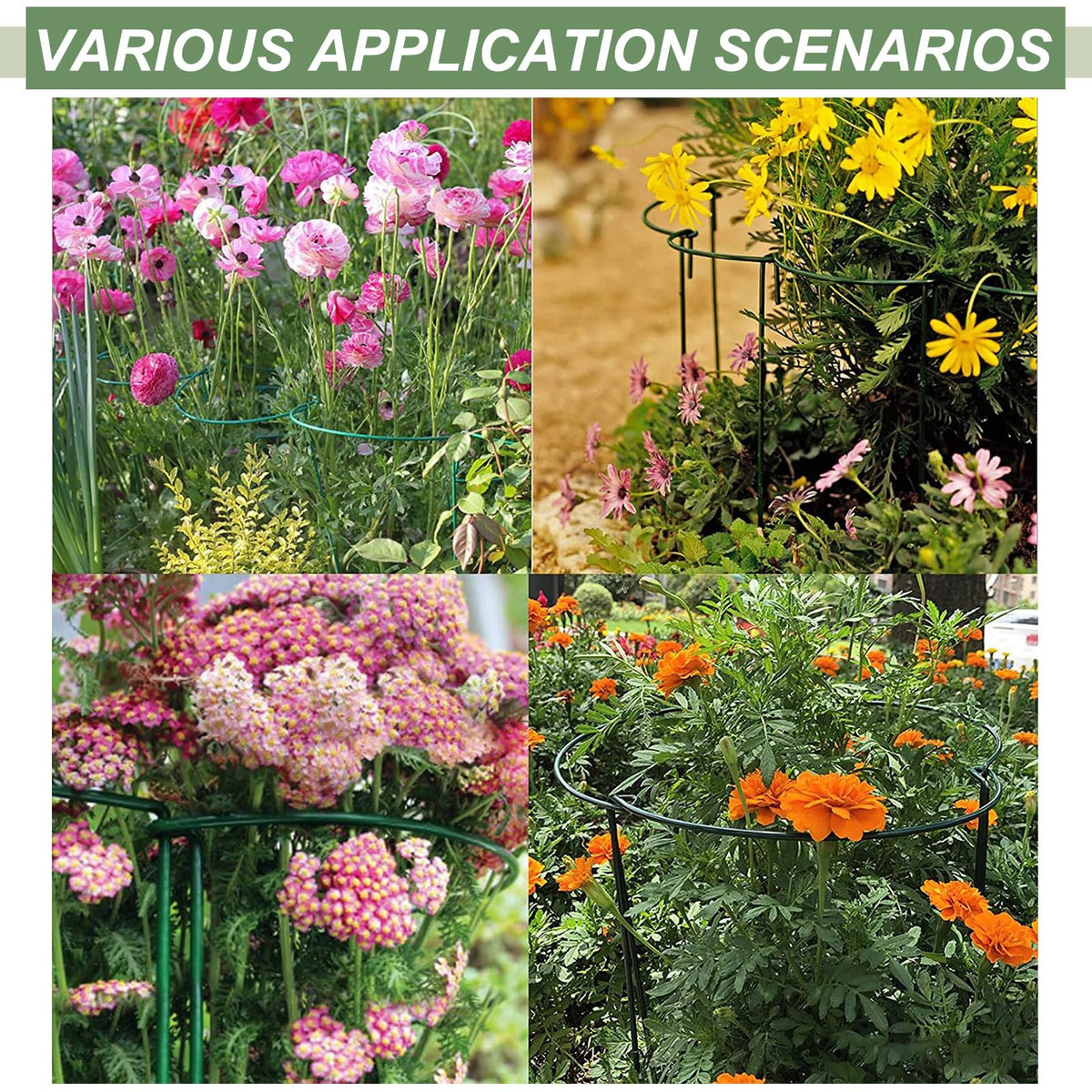 AMUXORA durable green coating blends with gardens while resisting wear.