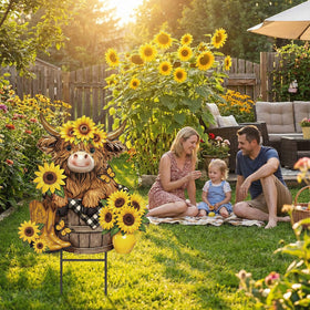 Amyhill sunflowers garden decor brightening outdoor spaces with cheerful vibe
