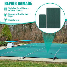 Amylove green patch material detail emphasizes rugged, patch-friendly surface