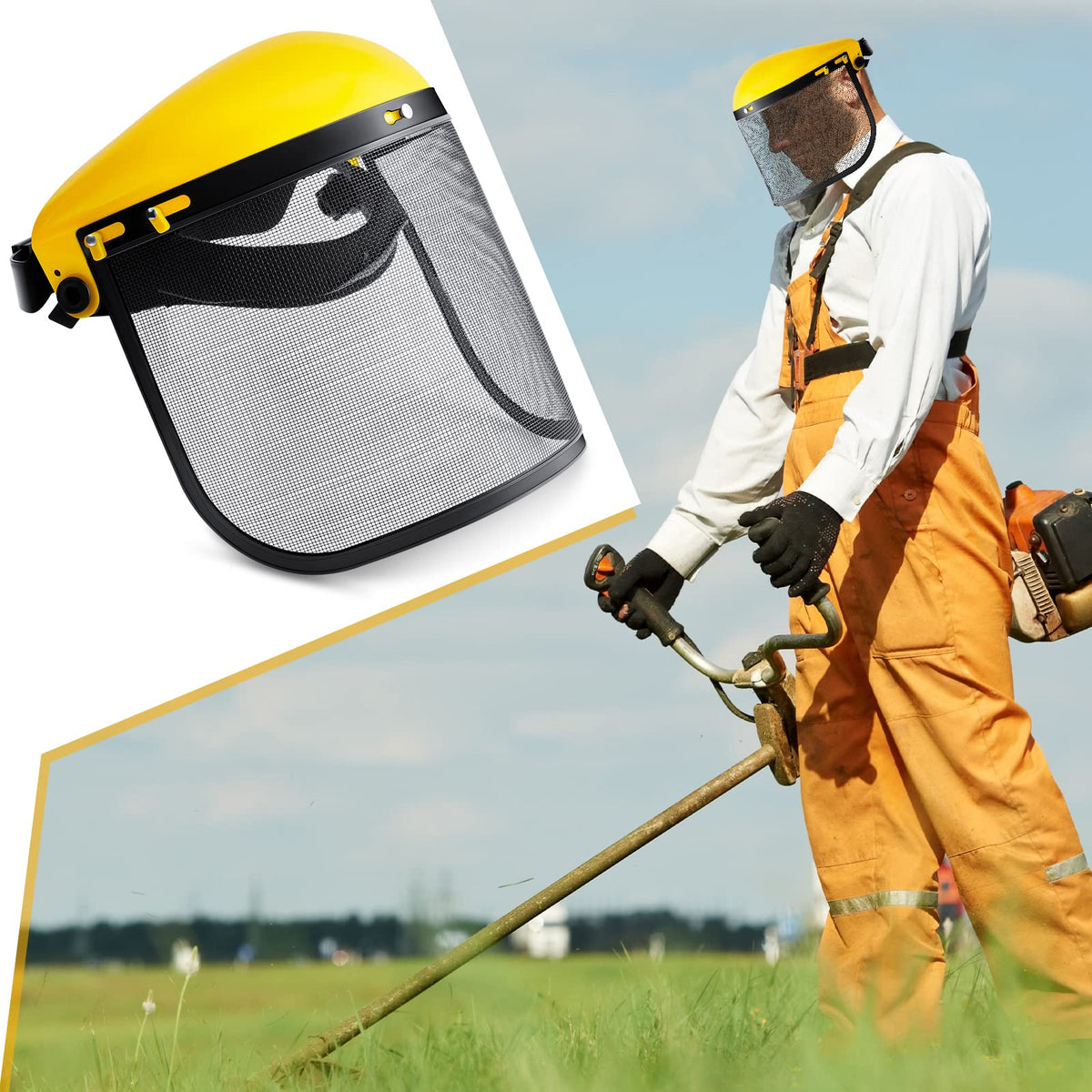 Amylove protective gear suitable for chainsaw and brush cutter use