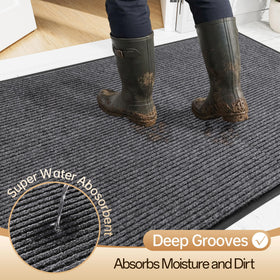Amyracel durable low-profile mat withstands heavy foot traffic.