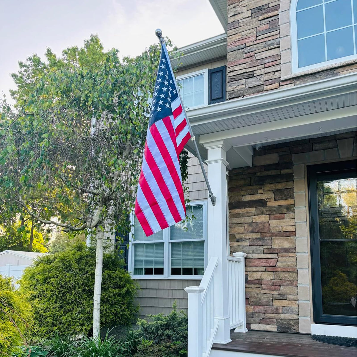 AMZFLAG flag ideal for Independence Day and anniversary celebrations.