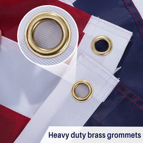 AMZFLAG flag with brass grommets for secure outdoor mounting