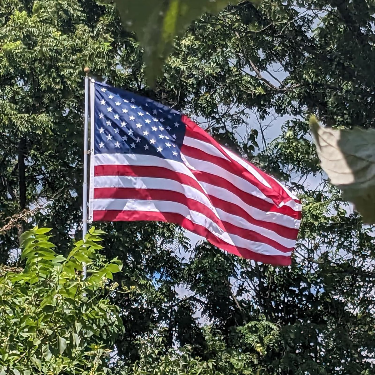 AMZFLAG embroidered-stars 2x3 flag with vivid colors.