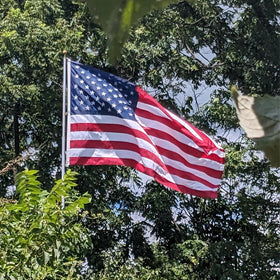 AMZFLAG embroidered-stars 2x3 flag with vivid colors.