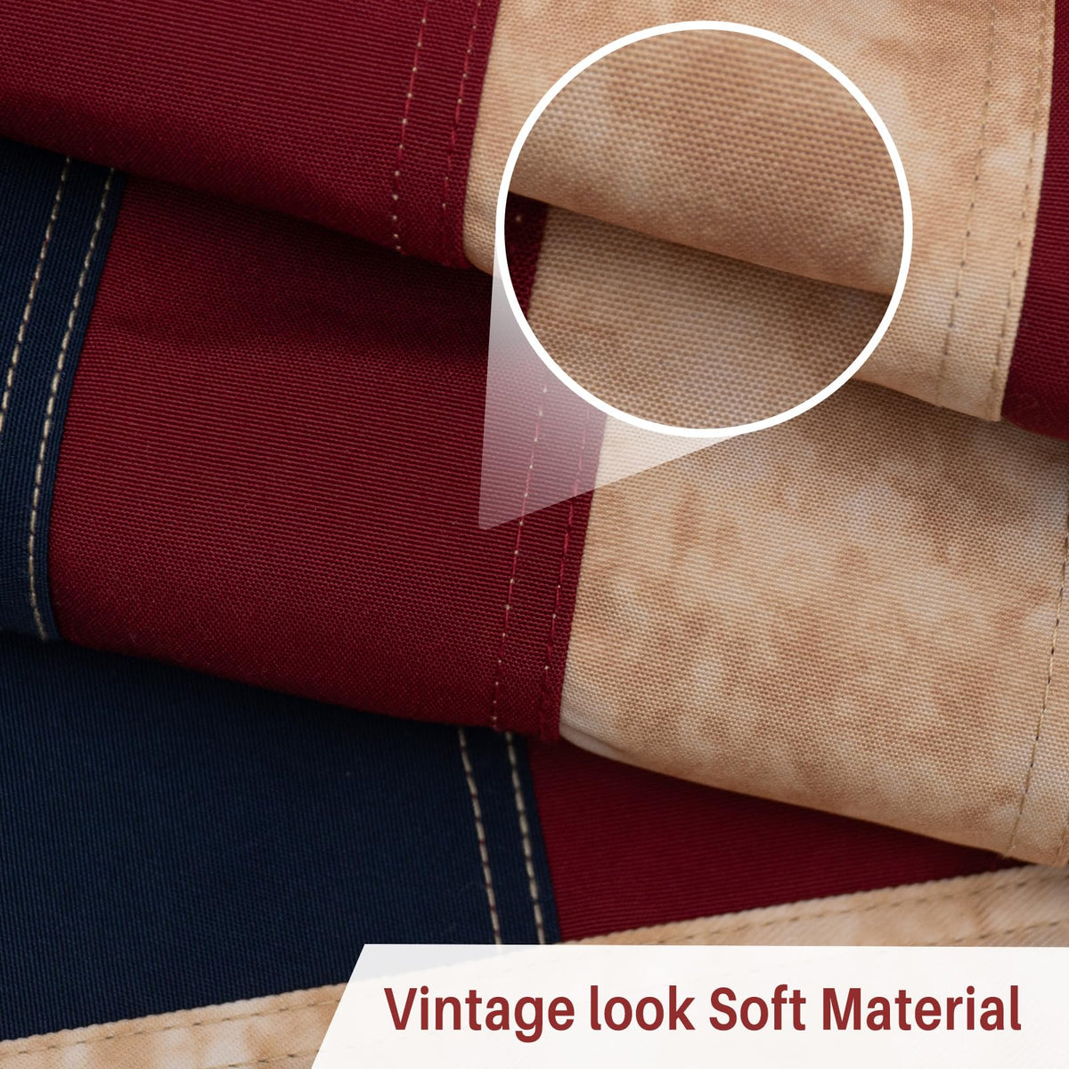 AMZFLAG premium cotton flag adds classic Americana to facades.