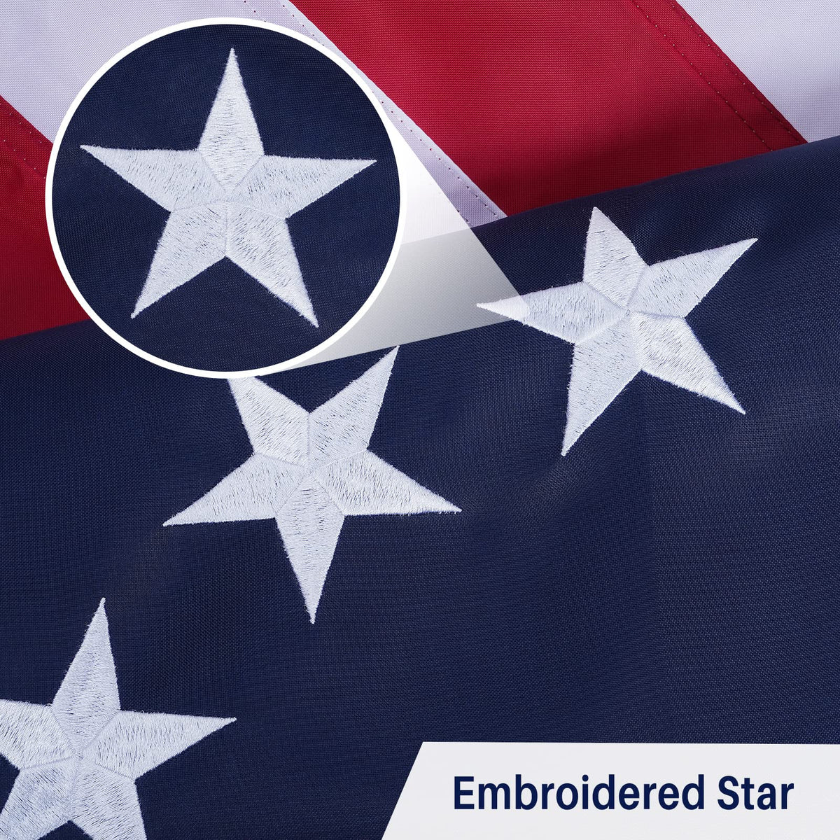 AMZFLAG weather-resistant flag for daily outdoor display