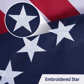 AMZFLAG weather-resistant flag for daily outdoor display