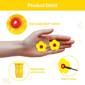 Amzlysdok durable plastic replacement flowers resist sun and rain for long lasting use.