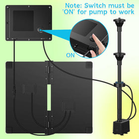 AMZtime long cord supports outlet-free outdoor installation