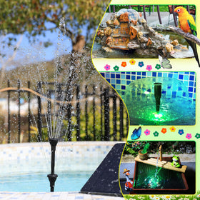 AMZtime 12 LED lights brighten nighttime water features