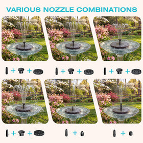 AMZtime sparkling water attracting hummingbirds to your garden.