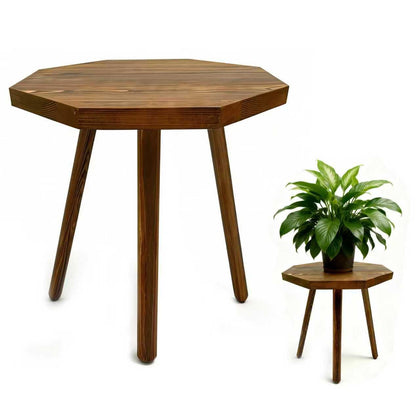 amzwkt octagon stand top view highlights expansive 12x12 surface for large pots.