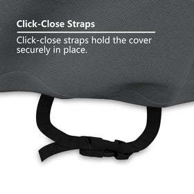 ANANMEI chair cover includes elastic drawstring for secure fit on chair legs.