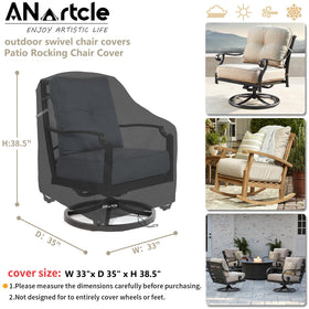 ANartcle durable polyester lounge chair cover stands up to outdoor use.