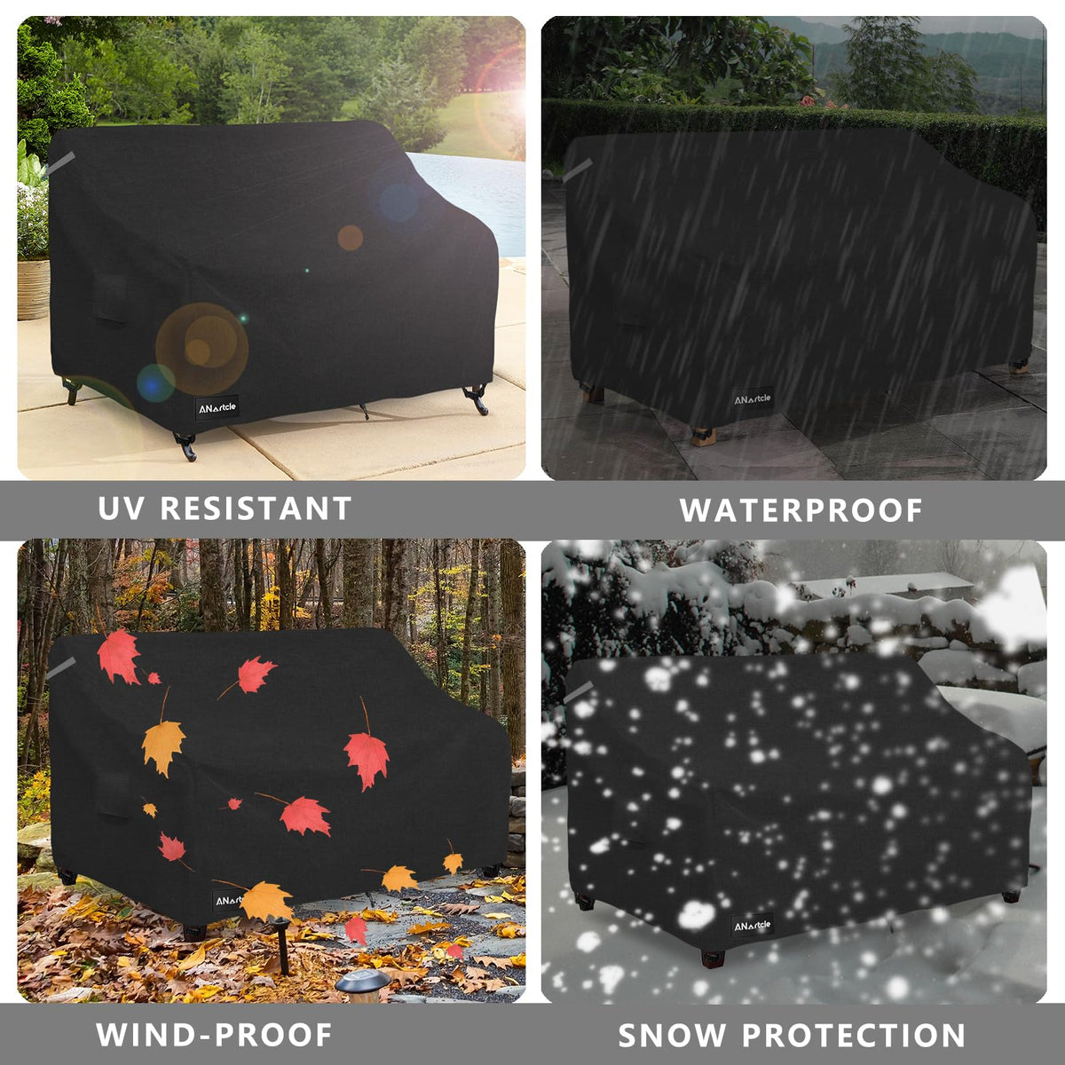 ANartcle off-season protection for outdoor sofa cushions.