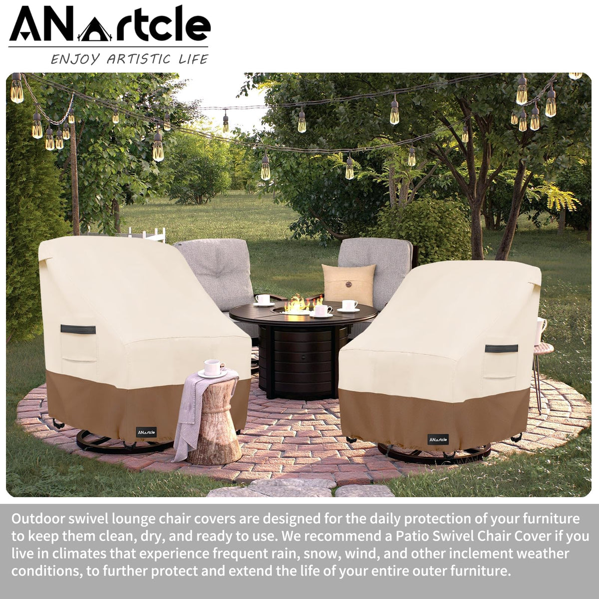 ANartcle elastic hem cord delivers a tight, custom-like fit