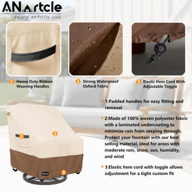 ANartcle padded handles aid easy fitting and removal