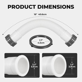 ANATIA 11535 hose interconnect with 28647EG for versatile pool use