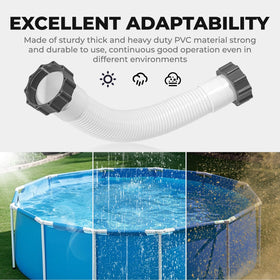 ANATIA 11535 hose in a saltwater system setup for durable performance