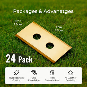 ANATIA blade kit with screws and washers for easy installation