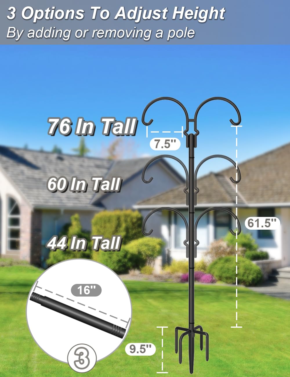 AnBaiMei dual-hook design with crossbar for balance