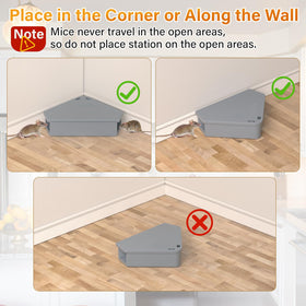 Anblak mouse station compact footprint blends with decor.