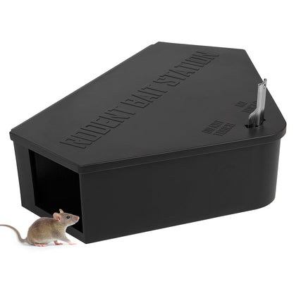 Anblak rat station front view with keys enables safe, controlled access.