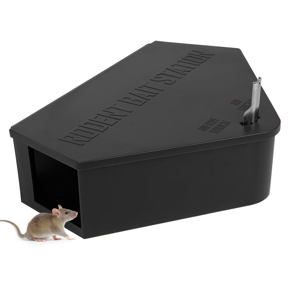 Anblak rat station front view with keys enables safe, controlled access.