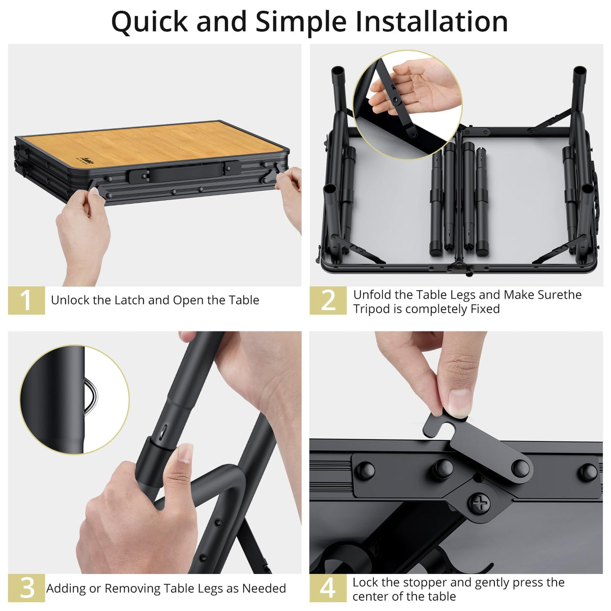 Versatile Anbte table suitable for many outdoor and indoor uses