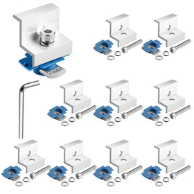 Anbte durable, corrosion-resistant brackets withstand extreme weather.