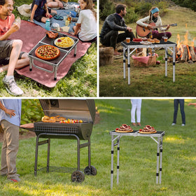 Anbte easy-clean tabletop allows quick maintenance after meals