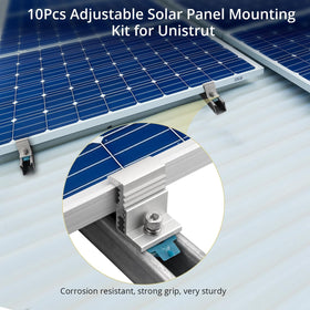 Anbte solar mounting system is designed for straightforward, efficient installation.