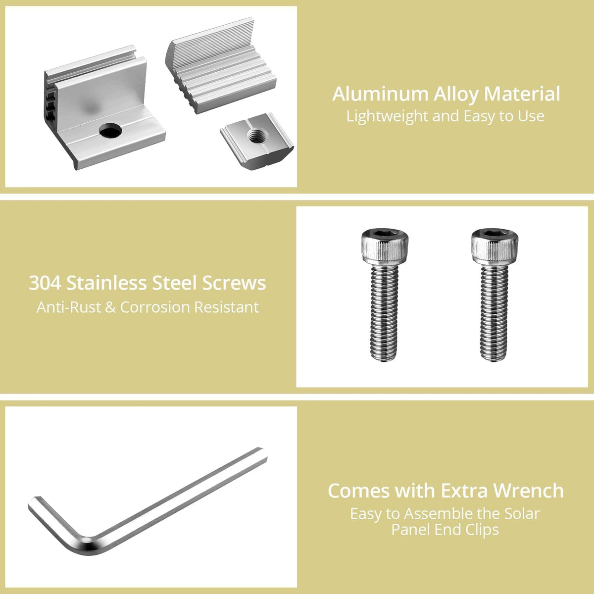 Anbte nuts provide reliable connections for solar arrays