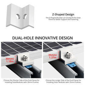 Anbte pre-drilled holes simplify alignment during installation.