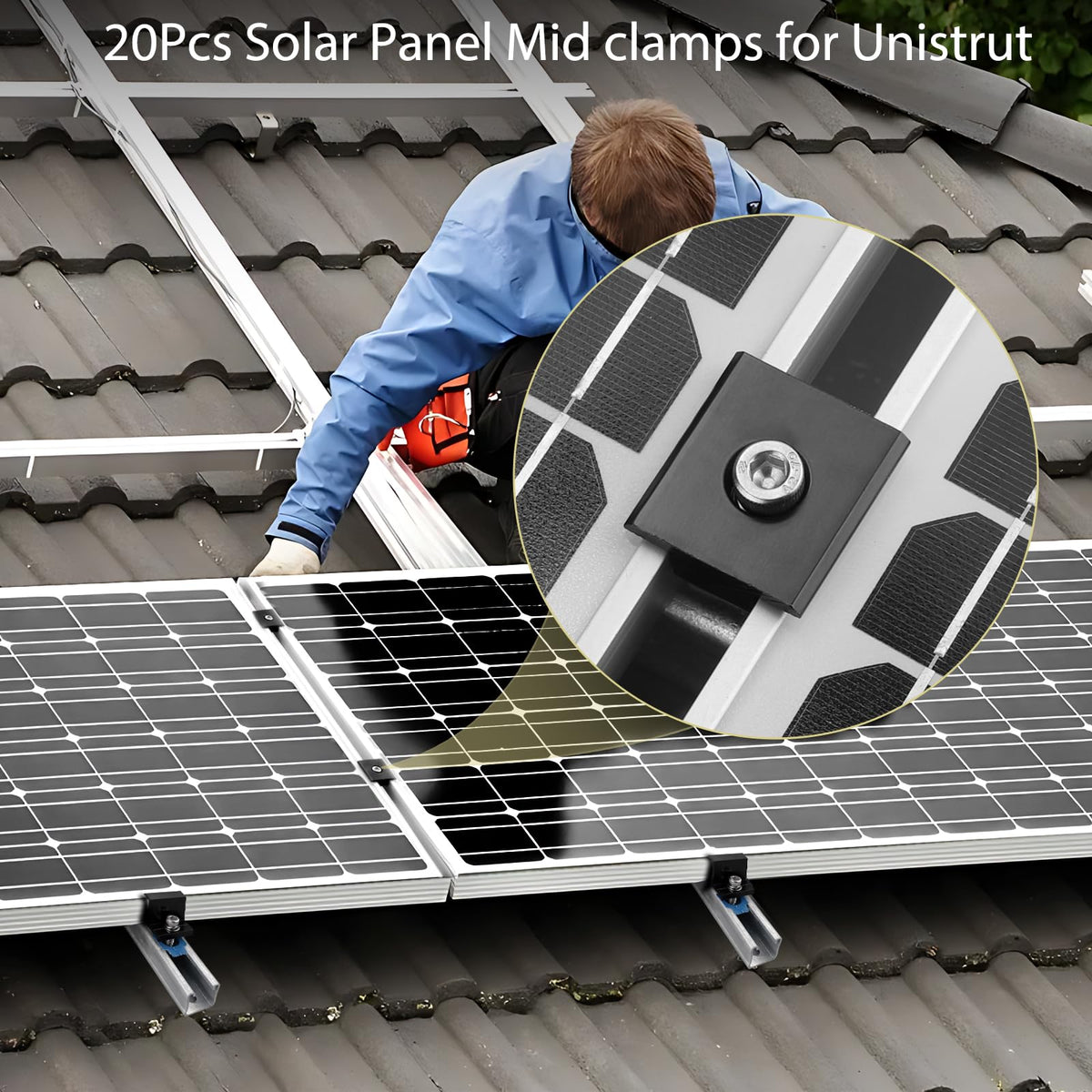 Anbte roof mounting on metal surface for secure attachment