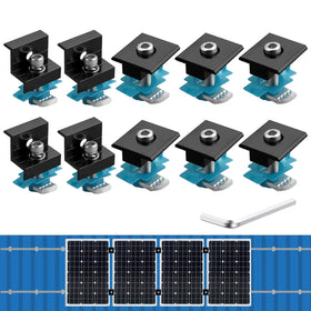 Anbte unistrut mounting brackets for 30mm/35mm rails provide sturdy support