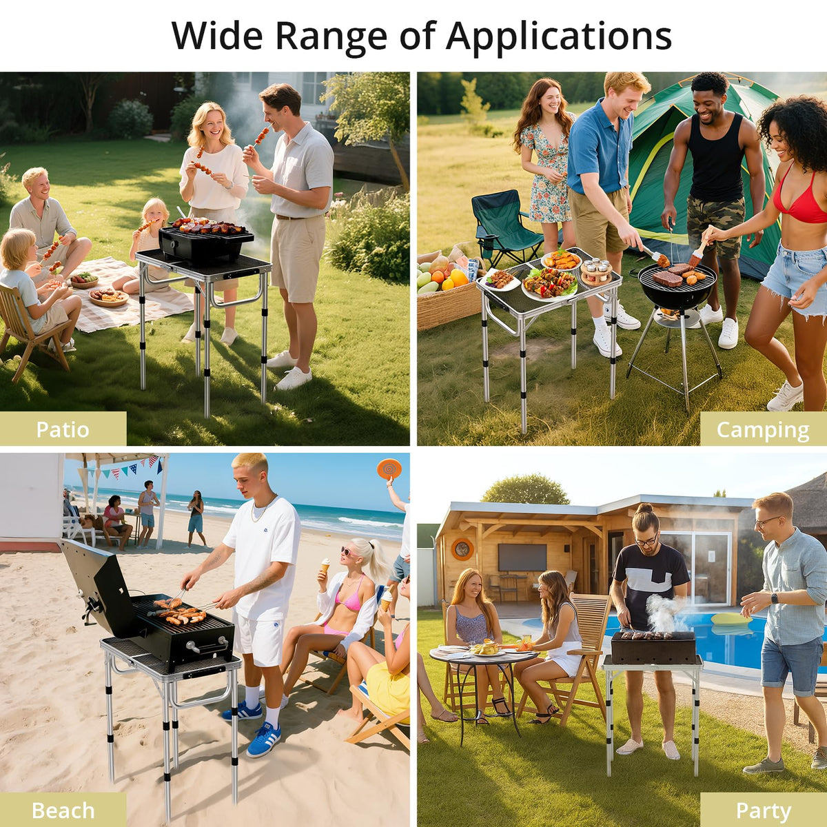 Anbte stable U-shaped frame keeps the surface level