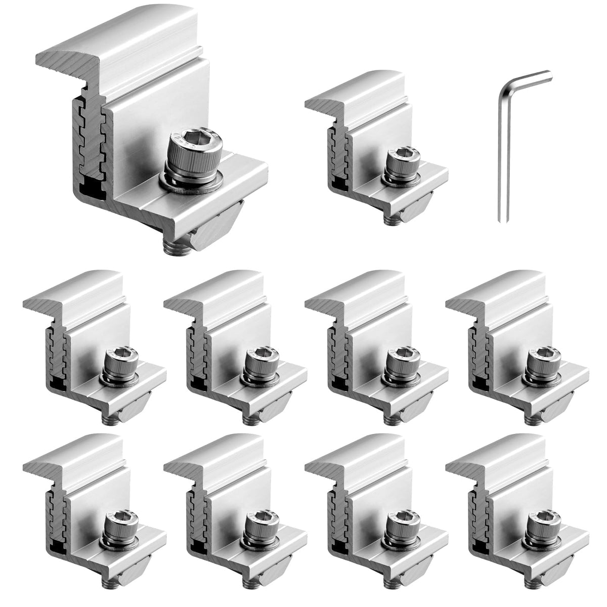 Anbte standing seam board mount suitable for metal roofs