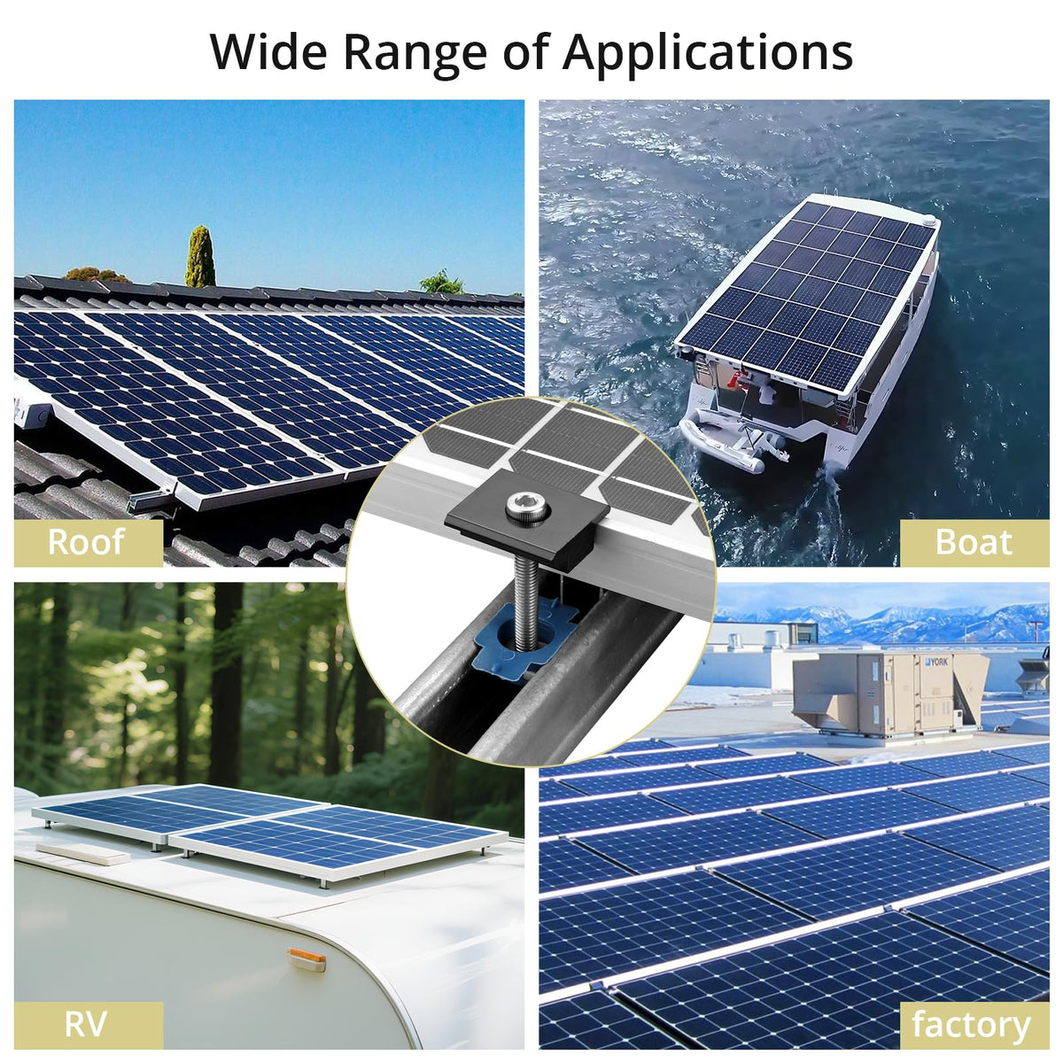 Anbte weather-resistant bracket close-up emphasizing corrosion resistance