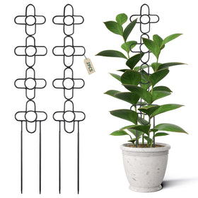 ANCOUUIN 24-inch indoor trellis for upright plant growth and support