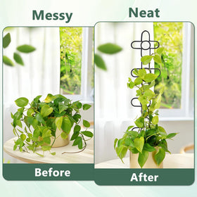 ANCOUUIN durable metal trellis with rust-resistant finish for long use