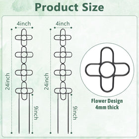 ANCOUUIN two-pack trellis set provides sturdy support for climbing ivy