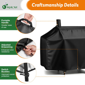 Andacar cover protects against snow and rain